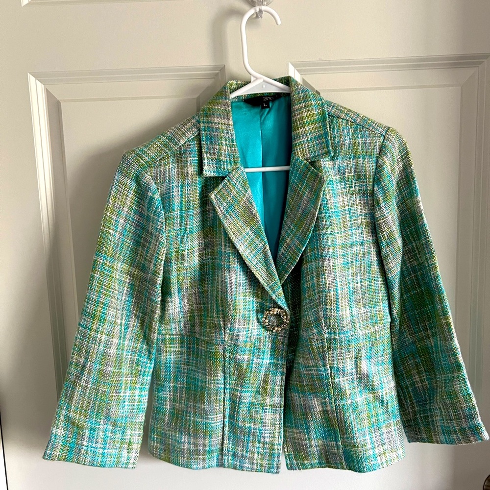 Beautiful Green/Blue Woman’s Blazer
